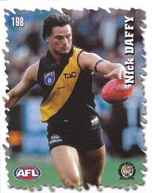 2000 Select AFL Stickers #198 Nick Daffy Front